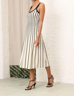 ZIMMERMANN Dresses<Matchmaker Stripe Tank Dress