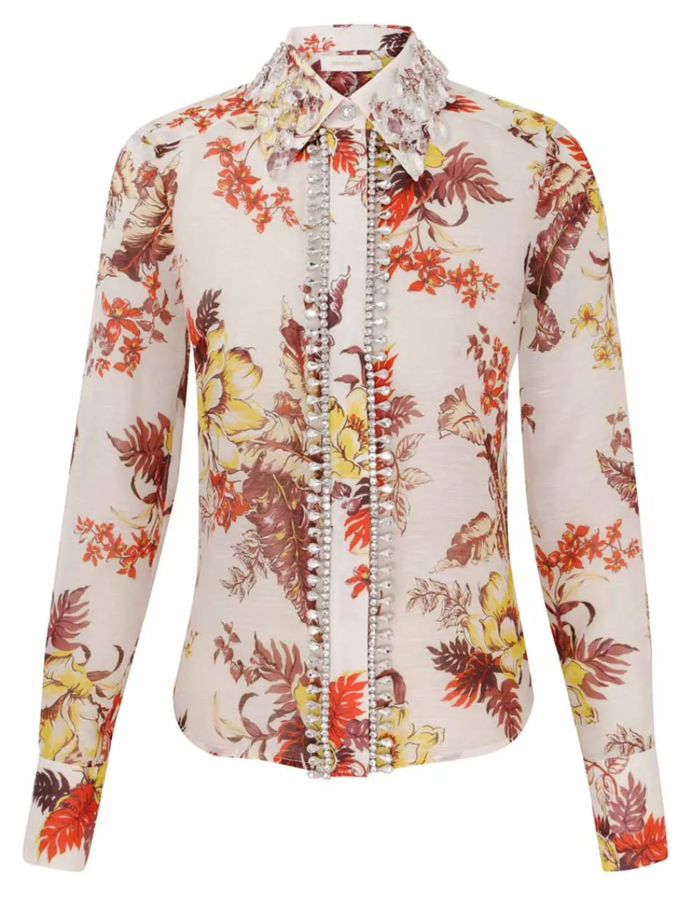 ZIMMERMANN Tops<Matchmaker Tropical Shirt