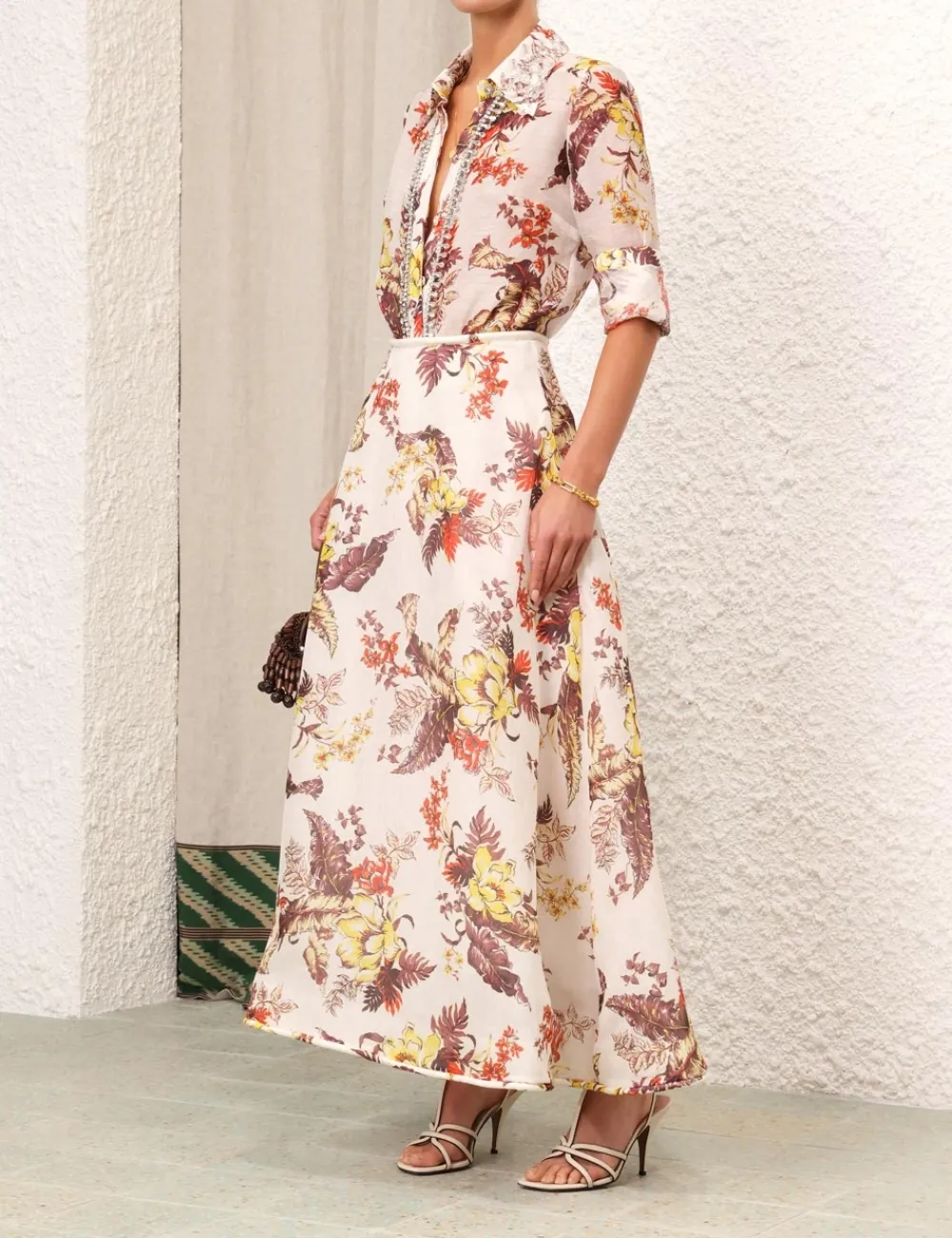 ZIMMERMANN Tops<Matchmaker Tropical Shirt