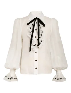 ZIMMERMANN Tops<Matchmaker Tuxedo Body Shirt