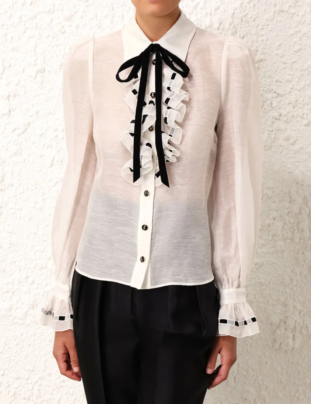 ZIMMERMANN Tops<Matchmaker Tuxedo Body Shirt
