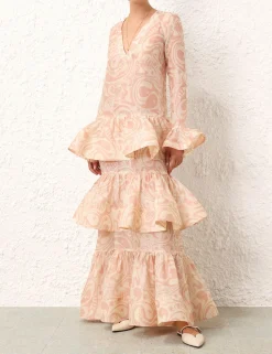 ZIMMERMANN Clothing<Matchmaker V Neck Gown