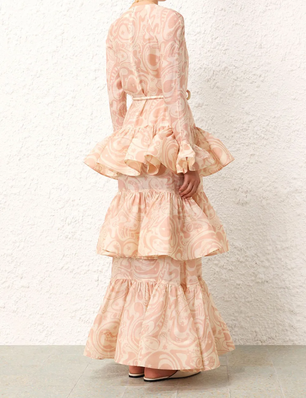 ZIMMERMANN Dresses<Matchmaker V Neck Gown