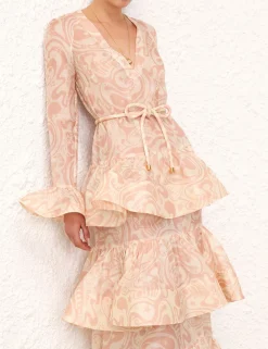ZIMMERMANN Dresses<Matchmaker V Neck Gown