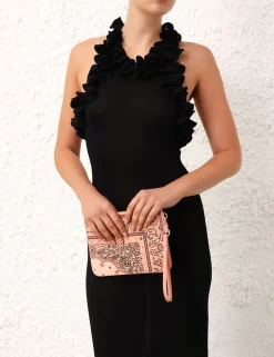 ZIMMERMANN Accessories<Medium Printed Leather Pouch
