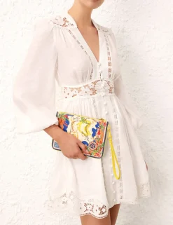 ZIMMERMANN Bags<Medium Printed Leather Pouch