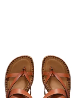 ZIMMERMANN Sandals<Multi-Strap Sandal Wedge