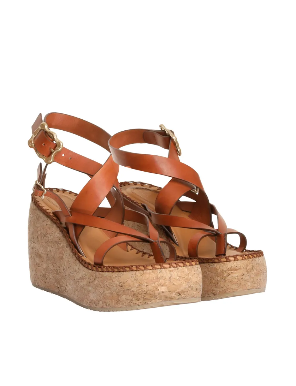 ZIMMERMANN Heeled Sandals<Multi-Strap Sandal Wedge