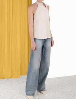 ZIMMERMANN Tops<Neck Tie Tank Top