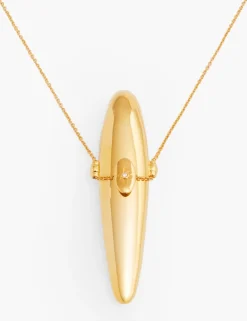 ZIMMERMANN Form & Light<Paint Stroke Locket Necklace