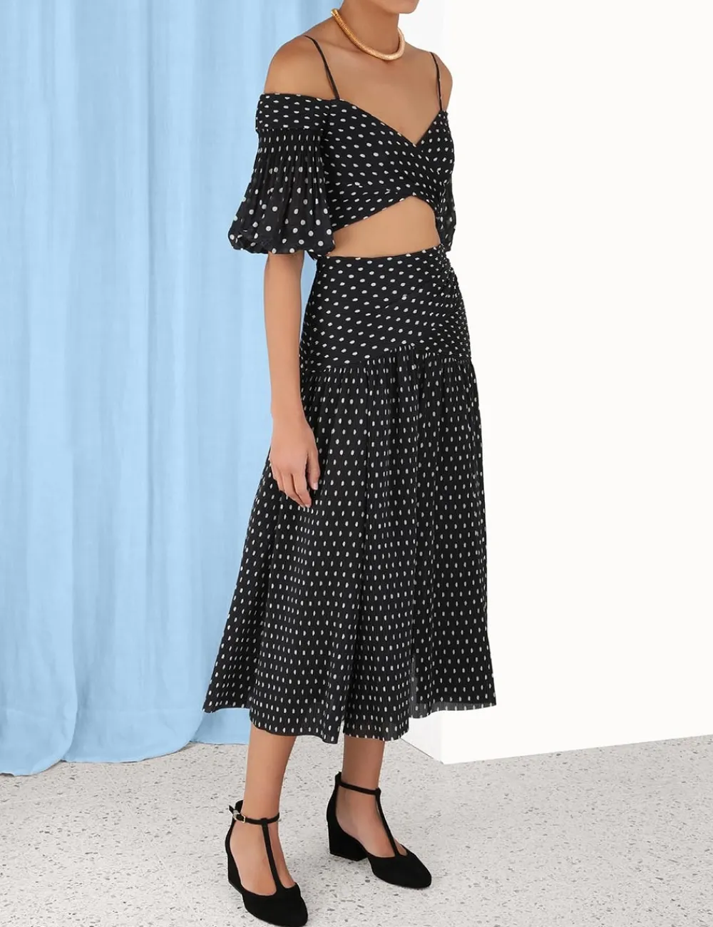 ZIMMERMANN Clothing<Pleated Bodice