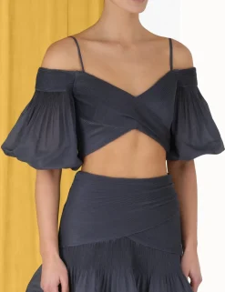 ZIMMERMANN Clothing<Pleated Bodice