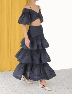 ZIMMERMANN Tops<Pleated Bodice