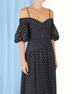 ZIMMERMANN Dresses<Pleated Midi