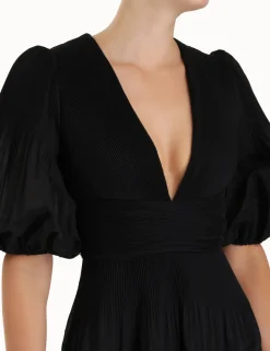 ZIMMERMANN Clothing<Pleated Midi Dress