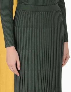 ZIMMERMANN Skirts<Pleated Midi Skirt