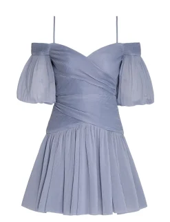 ZIMMERMANN Dresses<Pleated Mini