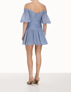 ZIMMERMANN Dresses<Pleated Mini