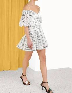 ZIMMERMANN Dresses<Pleated Mini