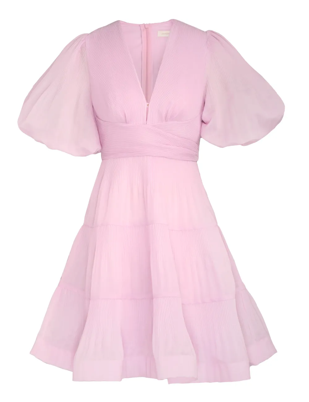 ZIMMERMANN Clothing<Pleated Mini Dress