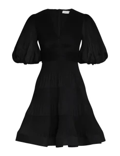 ZIMMERMANN Clothing<Pleated Mini Dress
