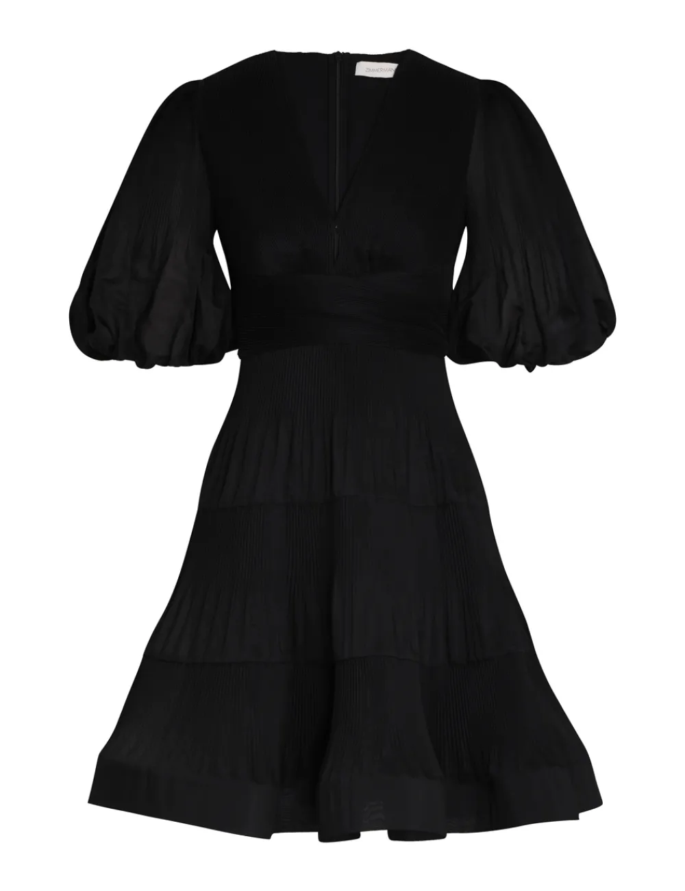 ZIMMERMANN Luminosity<Pleated Mini Dress