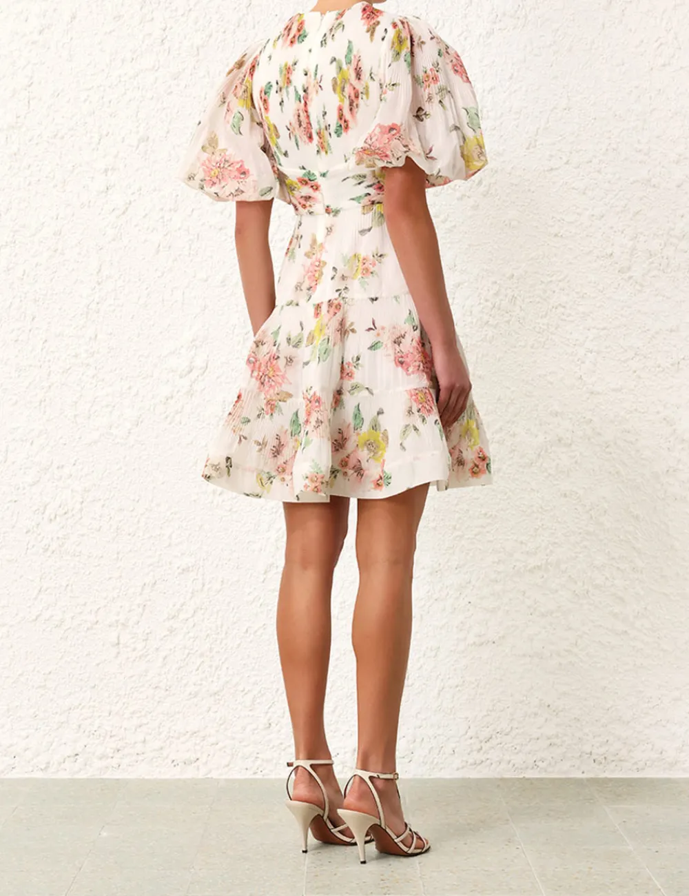 ZIMMERMANN Clothing<Pleated Mini Dress