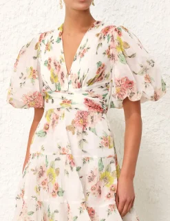 ZIMMERMANN Clothing<Pleated Mini Dress