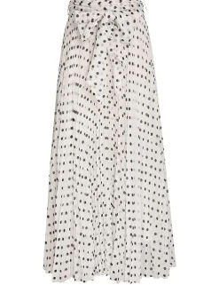ZIMMERMANN Skirts<Pleated Sunray Midi Skirt