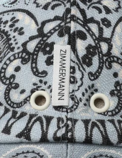 ZIMMERMANN Hats<Printed Canvas Bucket Hat