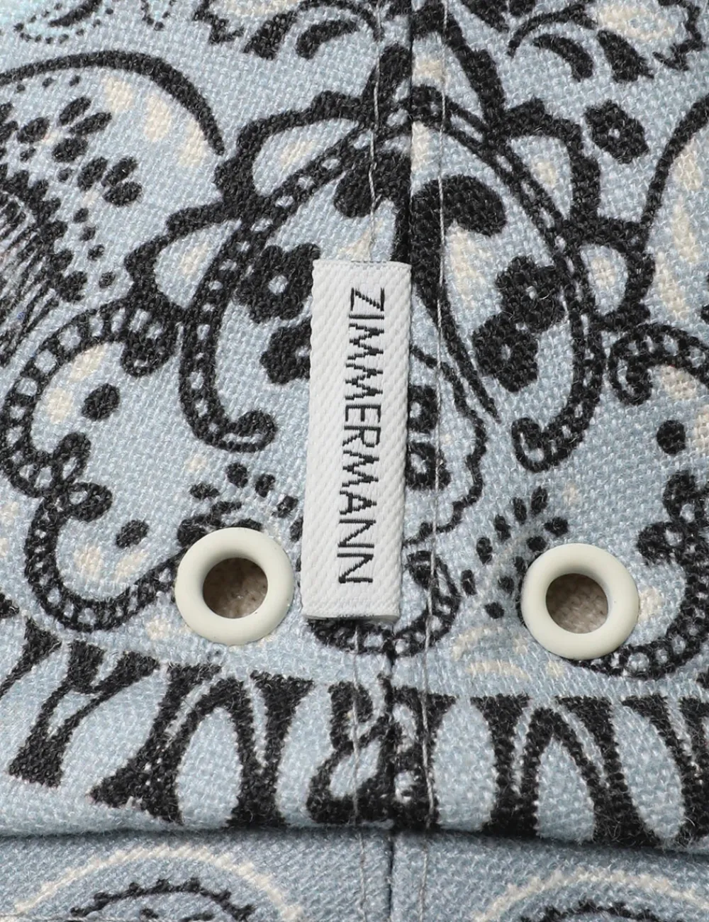 ZIMMERMANN Accessories<Printed Canvas Bucket Hat