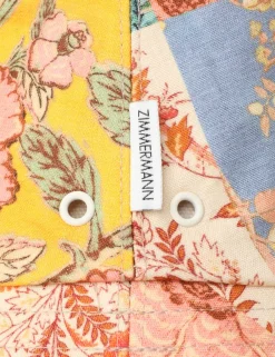 ZIMMERMANN Hats<Printed Canvas Bucket Hat