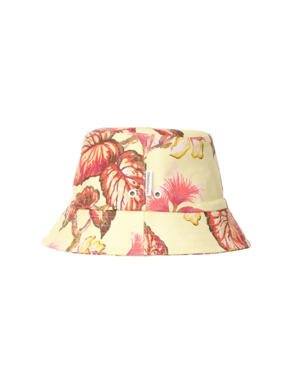 ZIMMERMANN Accessories<Printed Canvas Bucket Hat