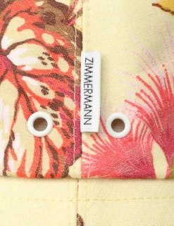 ZIMMERMANN Accessories<Printed Canvas Bucket Hat