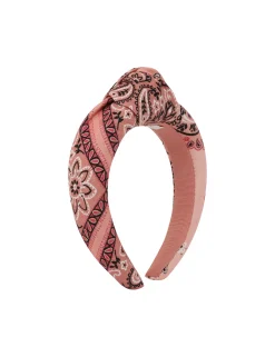 ZIMMERMANN Hair Accessories<Printed Linen Headband
