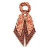 ZIMMERMANN Scarves<Printed Silk Neck Scarf
