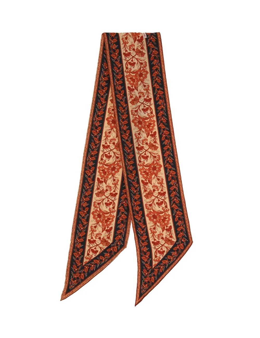 ZIMMERMANN Scarves<Printed Silk Neck Scarf