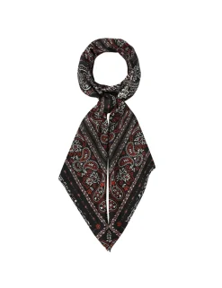 ZIMMERMANN Scarves<Printed Silk Neck Scarf