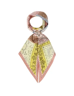 ZIMMERMANN Scarves<Printed Silk Neck Scarf