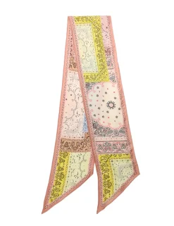 ZIMMERMANN Scarves<Printed Silk Neck Scarf