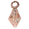 ZIMMERMANN Scarves<Printed Silk Neck Scarf