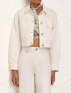ZIMMERMANN Accessories<Printed Silk Ribbon Scarf