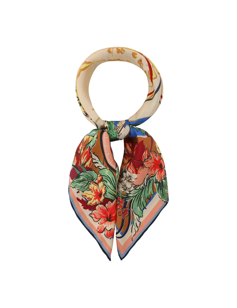 ZIMMERMANN Scarves<Printed Silk Square 70