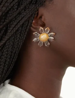 ZIMMERMANN Jewellery<Quartz Sunflower Earrings