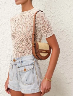 ZIMMERMANN Bags<Raffia Convertible Mini Bag