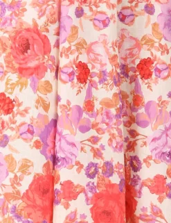 ZIMMERMANN Clothing<Raie Billow Sleeve Midi Dress