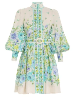 ZIMMERMANN Dresses & Coverups<Raie Buttoned Mini Dress