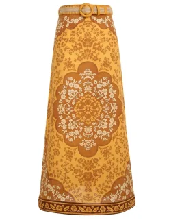 ZIMMERMANN Skirts<Raie Column Skirt