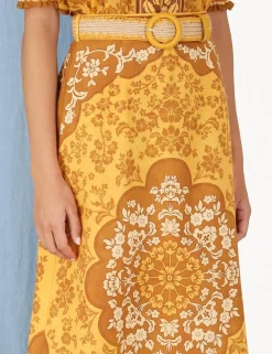 ZIMMERMANN Skirts<Raie Column Skirt