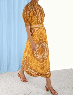 ZIMMERMANN Clothing<Raie Column Skirt